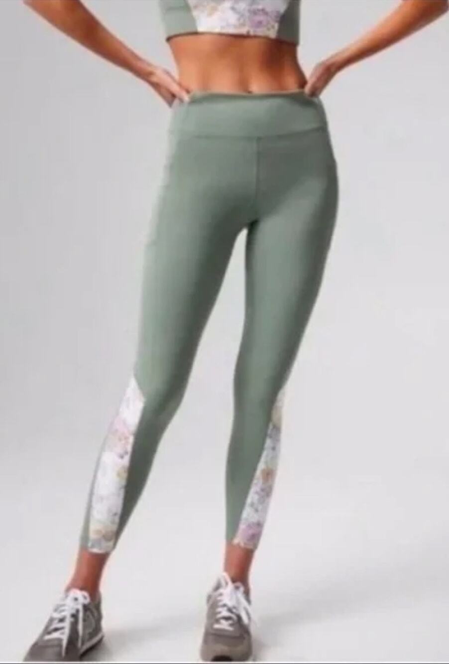 Tuckernuck High Rise Pocket Meadow Green Leggings